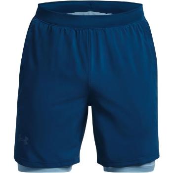 Under Armour LAUNCH 7'' 2-IN-1 SHORT Pánské běžecké šortky, modrá, velikost