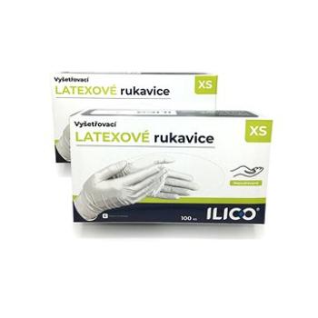 ILICO latexové rukavice XS, 100 ks (8594202840318)