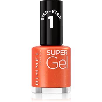 Rimmel Super Gel gelový lak na nehty bez užití UV/LED lampy odstín 096 Heatwave Away 12 ml