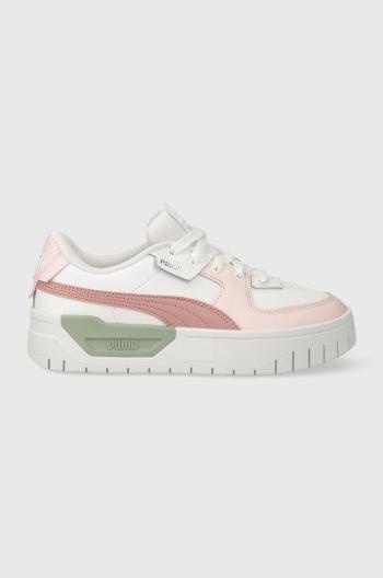 Dětské sneakers boty Puma Cali Dream Pastel Jr bílá barva