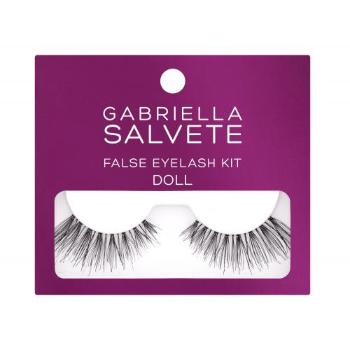 Gabriella Salvete False Eyelashes Doll umělé řasy umělé řasy 1 pár + lepidlo na řasy 1 g pro ženy