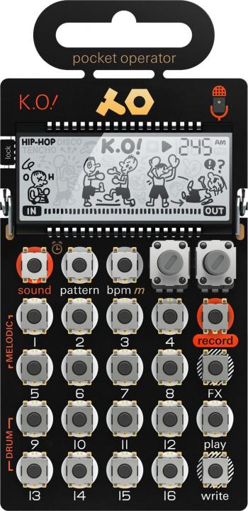 Teenage Engineering PO-33 Pocket Operator K.O! Kapesní syntezátor