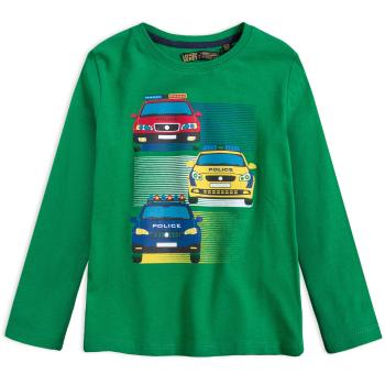 Chlapecké tričko z BIO bavlny LEMON BERET POLICIE zelené Velikost: 92-98