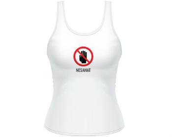 Dámské tílko Tank Top Nešahat!