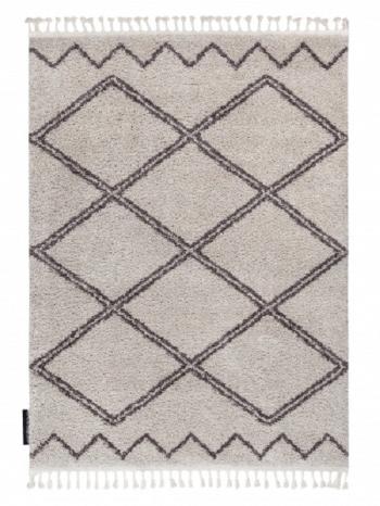 Dywany Łuszczów Kusový koberec Berber Asila B5970 cream and brown - 140x190 cm Béžová