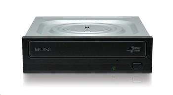 HITACHI LG - interní mechanika DVD-W/CD-RW/DVD±R/±RW/RAM/M-DISC GH24NSD6, Black, box+SW