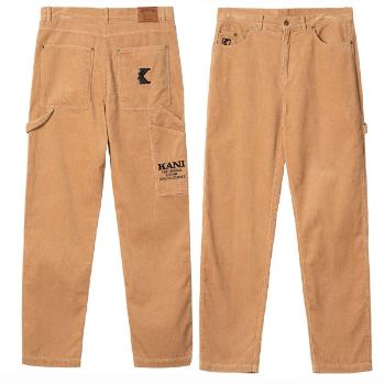 Cargo Nohavice Karl Kani Retro Corduroy Cargo Pants sand - L