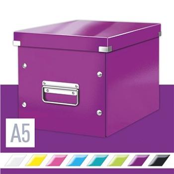LEITZ WOW Click & Store A5 26 x 24 x 26 cm, purpurová (61090062)