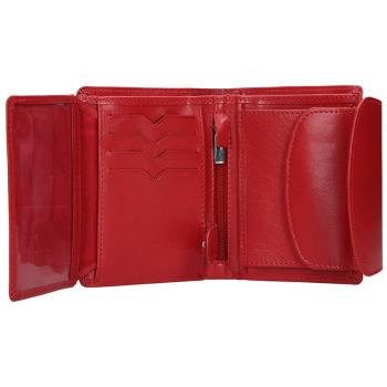 Lagen Dámská peněženka kožená 7528 Červená