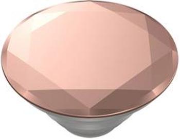 Stojan na mobilní telefon POPSOCKETS Metallic Diamond Rose Gold N/A, růžová, metalická