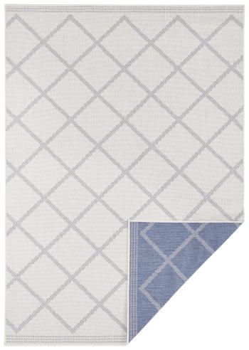 NORTHRUGS - Hanse Home koberce Kusový koberec Twin Supreme 103759 Corsica Blue/Cream - 80x350 cm Modrá