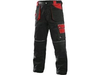 Kalhoty do pasu CXS ORION TEODOR, zimní, pánské, černo-červené, vel. 44-46