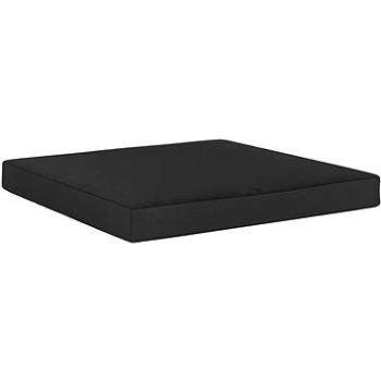Poduška na nábytek z palet 60 × 61,5 × 6 cm černá textil