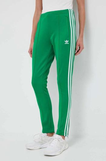 Tepláky adidas Originals Adicolor Classics SST zelená barva, s aplikací, IK6601