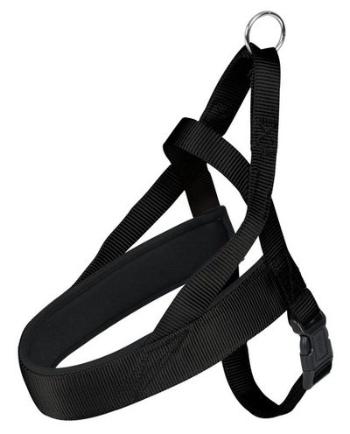 Postroj (trixie) PREMIUM comfort  černý - 5/78-100cm