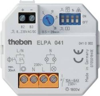 Schodišťový spínač na DIN lištu Theben ELPA 041, 10 A, 230 V, 0,5 - 20 min, 410002