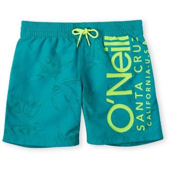 O'Neill CALI FLORAL SHORTS Chlapecké koupací šortky, tyrkysová, velikost 176