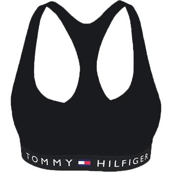 Tommy Hilfiger VEL-UNLINED BRALETTE VELOUR Dámská podprsenka, černá, velikost XS