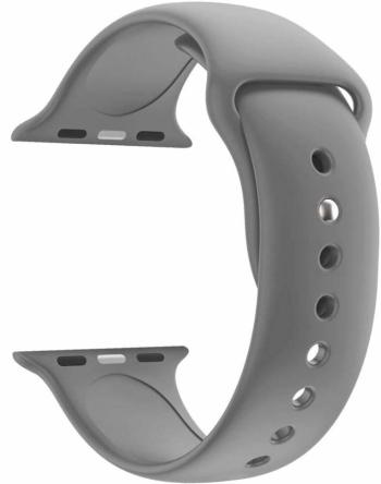 4wrist Silikonový řemínek pro Apple Watch - Šedý 42/44/45/49 mm - S/M