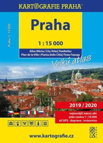 Praha – Velký atlas, 1 : 15 000