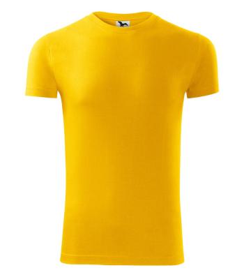 MALFINI Pánské tričko Replay/Viper - Žlutá | XXL