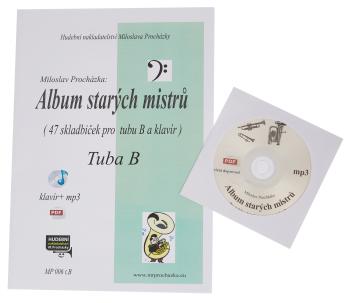 KN Album starých mistrů pro tubu in B a klavír + CD