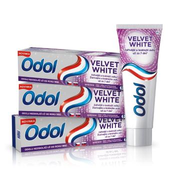 Odol Velvet White zubní pasta 3x75 ml