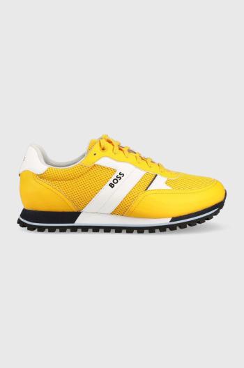 Sneakers boty BOSS Parkour-l Runn žlutá barva