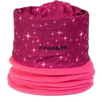Finmark FSW-228 Dámský multifunkční šátek s fleecem, růžová, velikost UNI