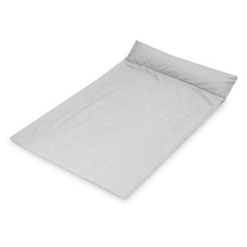 JULIUS ZÖLLNER Jersey potah Loop Comfy pro přebalovací podložky Softy Tiny Square s Grey 85 x 75 cm