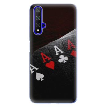 Odolné silikonové pouzdro iSaprio - Poker - Huawei Honor 20