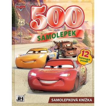 Disney 500 SAMOLEPEK AUTA Samolepková knížka, mix, velikost