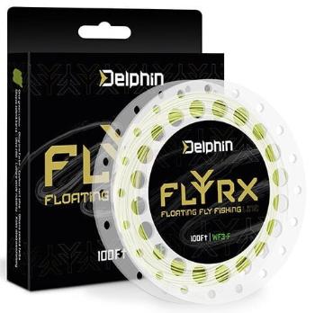 Delphin FLYRX Yellow WF4-F 100'' Šňůra