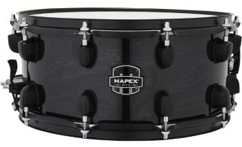 Mapex 14" x 6.5" MPX Maple/Poplar Hybrid Shell Transparent Midnight Bl