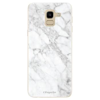 Odolné silikonové pouzdro iSaprio - SilverMarble 14 - Samsung Galaxy J6