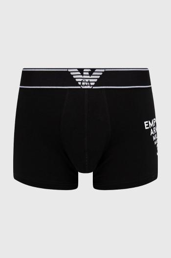 Boxerky Emporio Armani Underwear pánské, černá barva