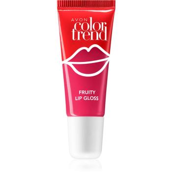 Avon ColorTrend Fruity Lips lesk na rty s příchutí odstín Peach 10 ml