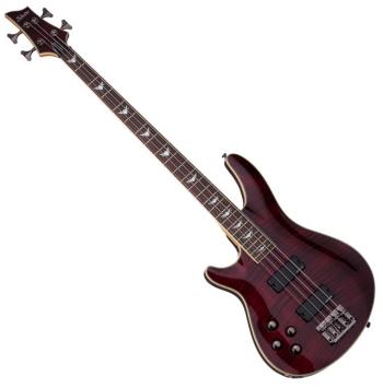 Schecter Omen Extreme 4 LH Black Cherry Elektrická baskytara