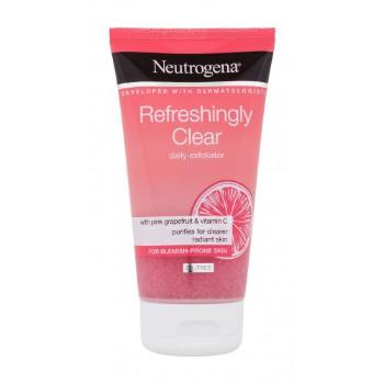 Neutrogena Refreshingly Clear Daily Exfoliator 150 ml peeling pro ženy na všechny typy pleti; na problematickou pleť s akné