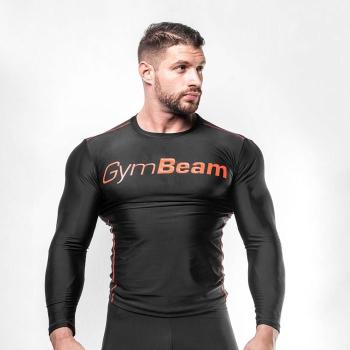 Kompresní tričko Black/Red XXL - GymBeam