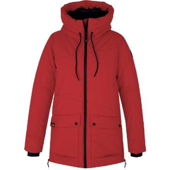 Hannah REBECA Dámský zimní kabát, červená, velikost 42