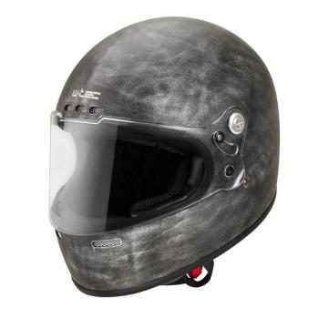 Moto přilba W-TEC Cruder Brindle Barva Rusty Grey, Velikost L (59-60)