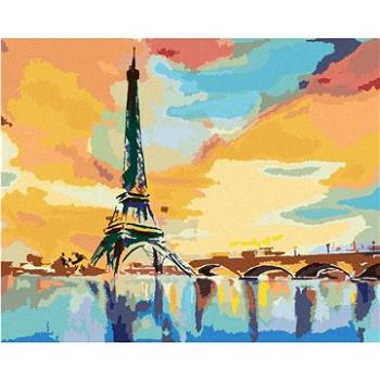 Malování podle čísel - Eiffelova věž a most (HRAbz33321nad)