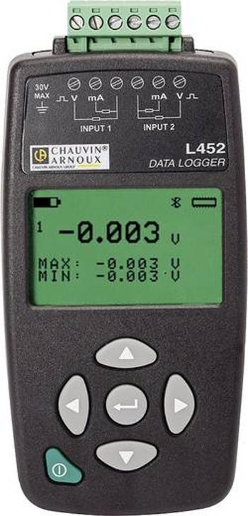 Multifunkční datalogger Chauvin Arnoux L452 s měřením napětí a proudu