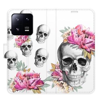 Flipové pouzdro iSaprio - Crazy Skull - Xiaomi 13 Pro