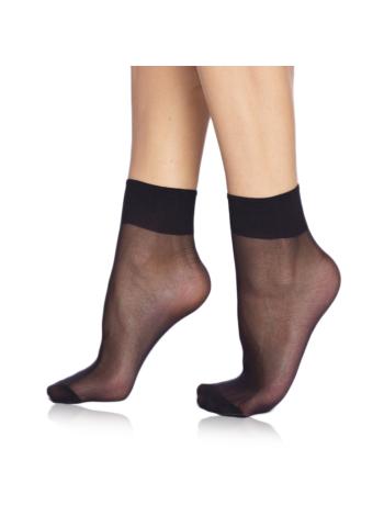 DIE PASST SOCKS 20 DEN - Silonkové matné ponožky - černá