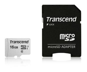 Transcend microSDHC UHS-I U1 16GB TS16GUSD300S-A