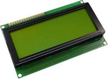 LCD displej Display Elektronik DEM20486SYH-LY, 20 x 4 Pixel, (š x v x h) 98 x 60 x 11.6 mm, žlutozelená