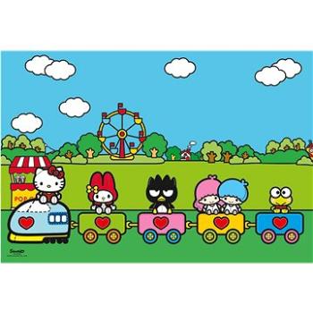 Clementoni Puzzle Hello Kitty a kamarádi MAXI 104 dílků (8005125237425)
