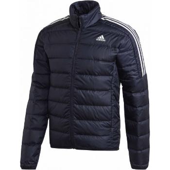 adidas ESS DOWN JACKET Pánská bunda, tmavě modrá, velikost L